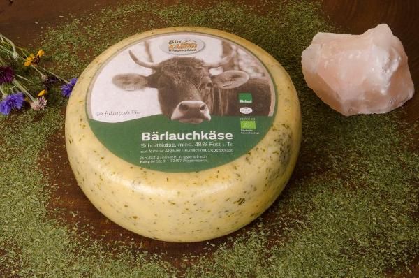 Produktfoto zu Allgäuer Bärlauchkäse 250g