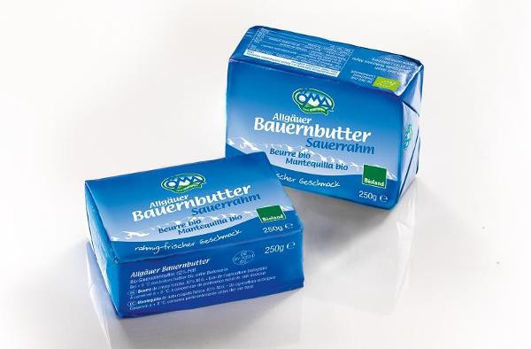 Produktfoto zu Sauerrahmbutter 250g