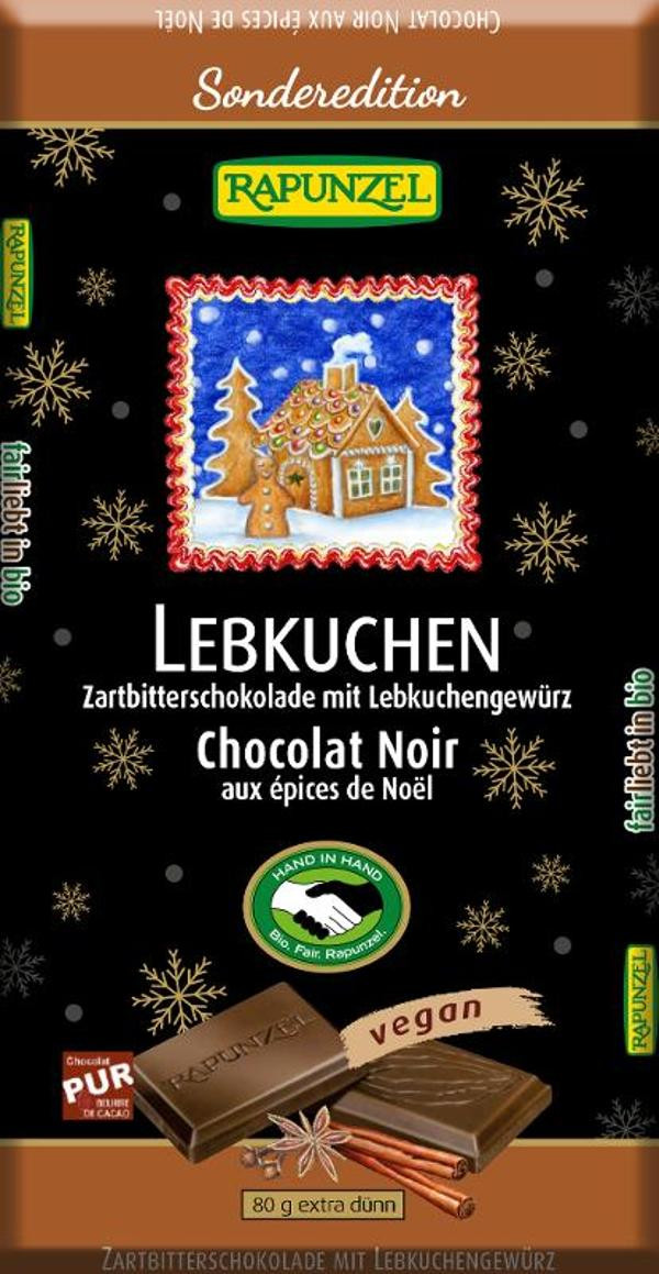 Produktfoto zu Schokolade mit Lebkuchengewürz 80g