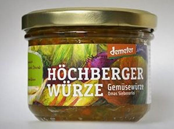 Produktfoto zu Höchberger Würze 250g