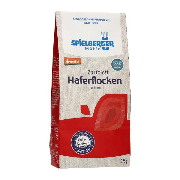 Produktfoto zu Vollkorn Haferflocken Zartblatt 375g