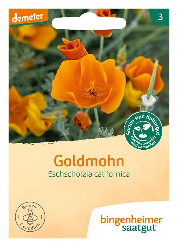 Produktfoto zu Goldmohn Saatgut