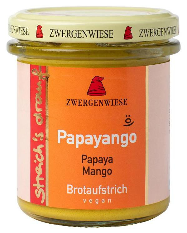 Produktfoto zu Brotaufstrich Papayango 160g