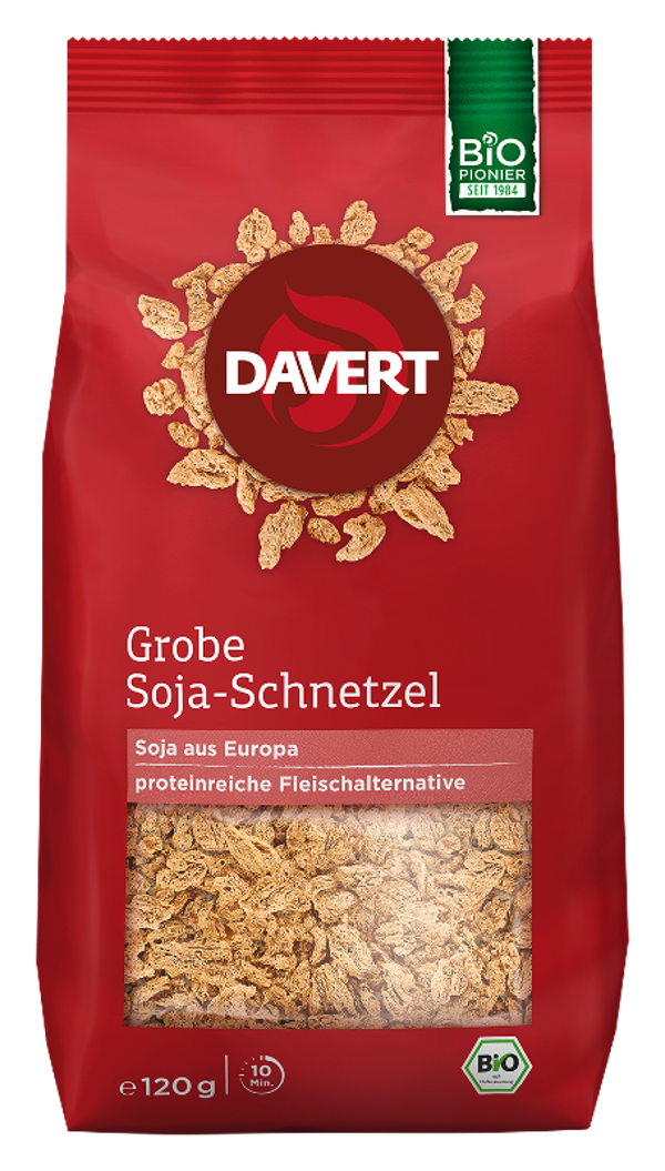 Produktfoto zu Soja Schnetzel grob 120g