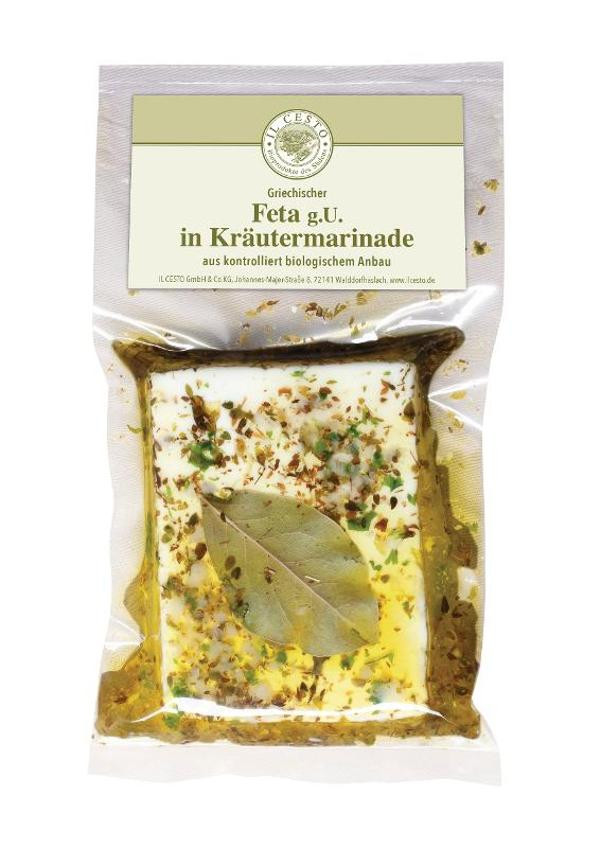 Produktfoto zu Griechischer Feta mariniert 160g