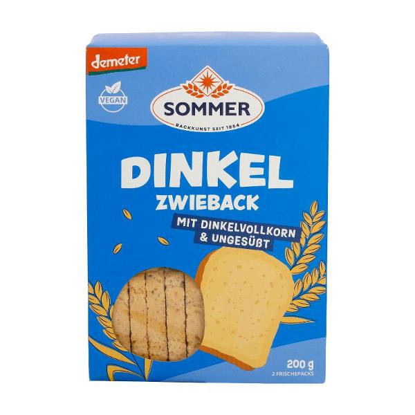 Produktfoto zu Dinkel Zwieback 200g