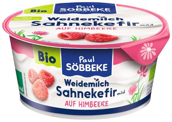 Produktfoto zu Sahnekefir Himbeere 150g