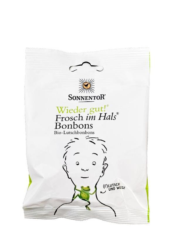 Produktfoto zu Frosch im Hals Bonbons 50g