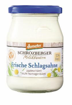 Produktfoto zu Frische Schlagsahne 32% Fett 250g Glas